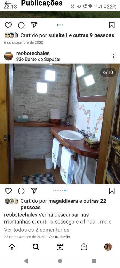 Reobote Chales Sao Bento do Sapucai Bagian luar foto